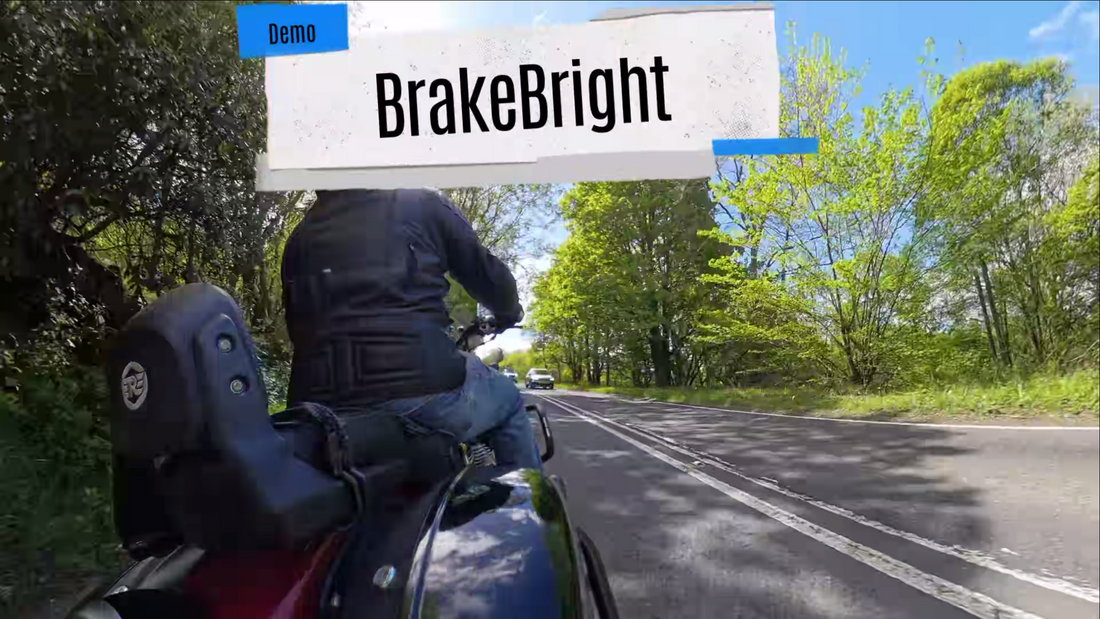 Demo Video for BrakeBright on Super Meteor 650 Cruiser 